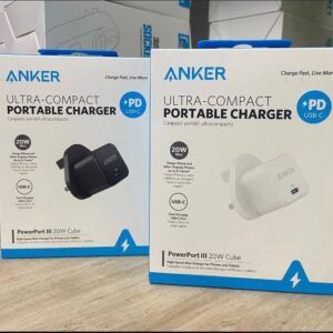 Anker PowerPort III 20W Cube – Ultra-Compact USB-C Portable Charger