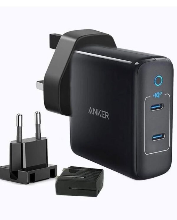 Anker PowerPort III 2-Port 60W – Travel USB-C Charger with Worldwide Plug Set - Image 3