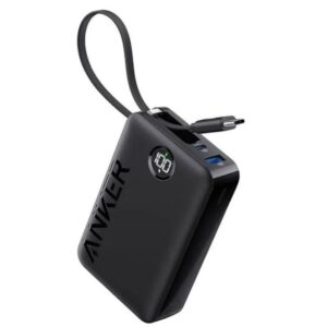 Anker 20,000mAh Power Bank – 22.5W High-Speed Portable Charger | USB-C + Dual USB-A