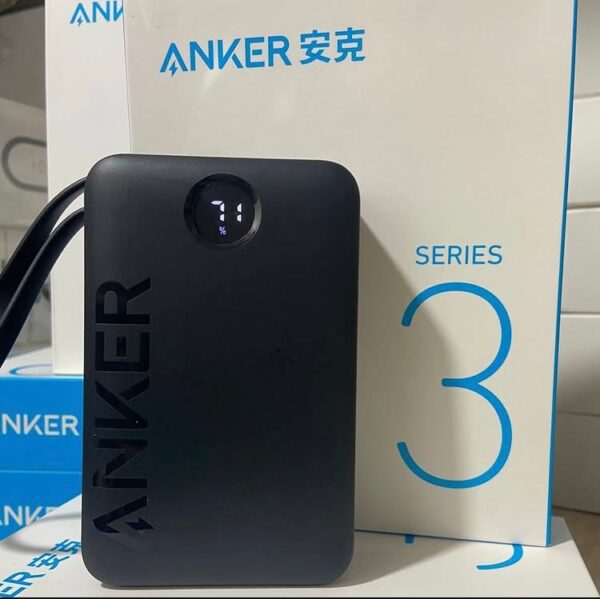 Anker 20,000mAh Power Bank – 22.5W High-Speed Portable Charger | USB-C + Dual USB-A - Image 2